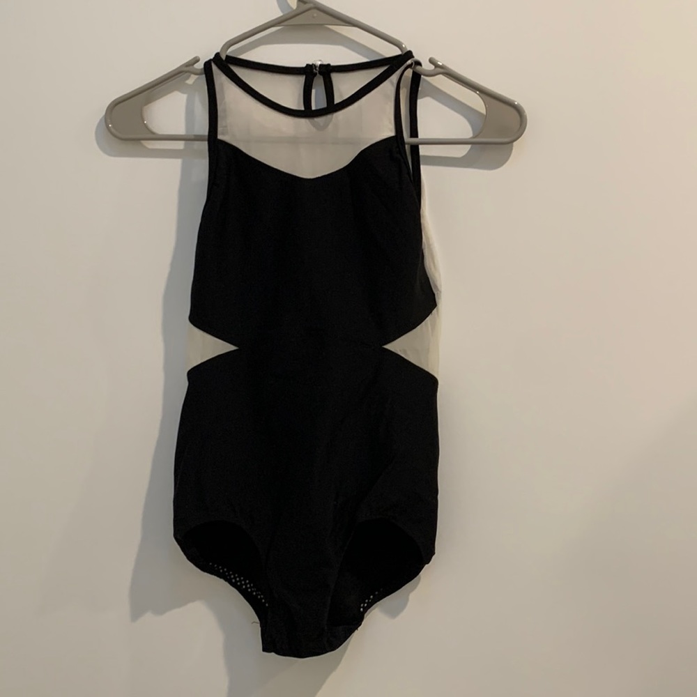 Blue Water Dancewear Mesh Leo